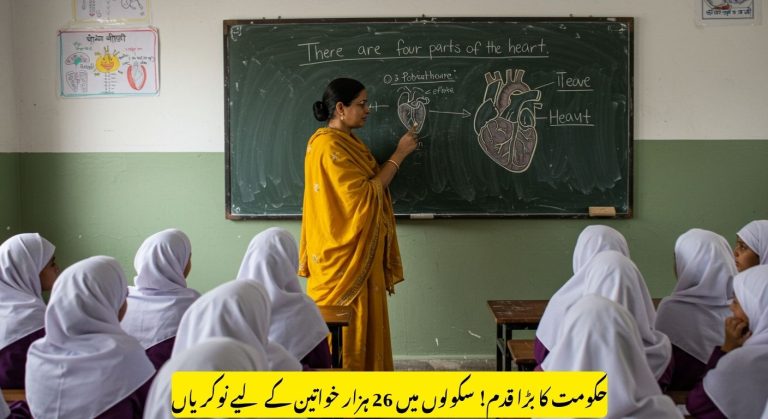 More Than 26,000 New Teacher Jobs Approved for Upgraded Schools in Punjab